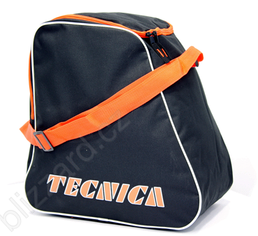 TAŠKA NA LYŽÁKY TECNICA SKIBOOT BAG, BLACK/ORANGE
