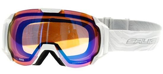  lyžařské brýle SALICE 619 SONAR white/zebra/white