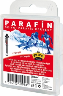 skivo parafín červený 40g